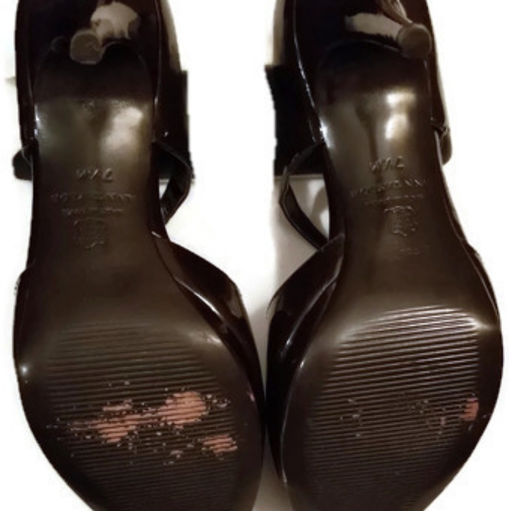 Ann Taylor PeepToe 1 Strap High Heels - Picture 3 of 5